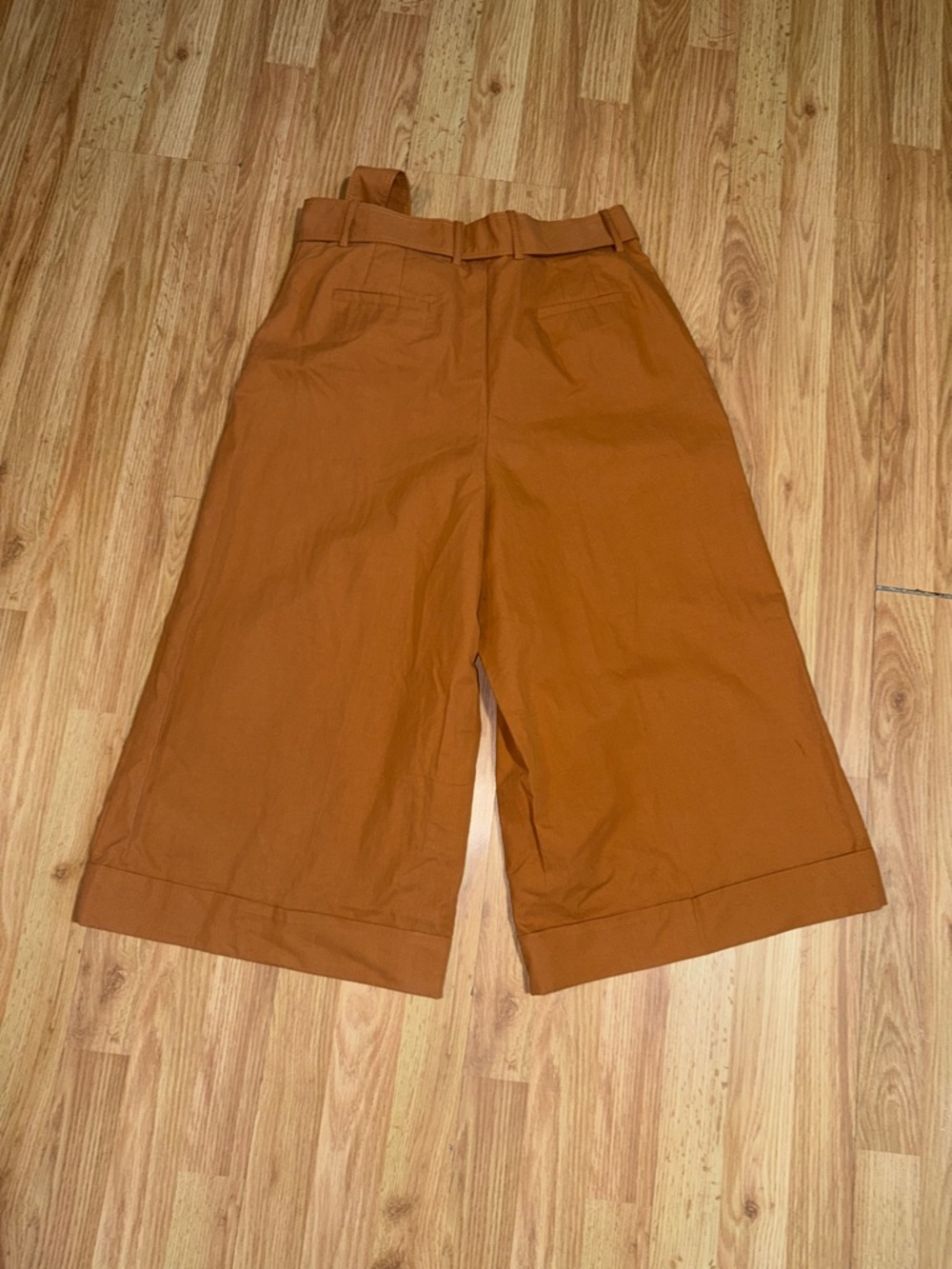 New Lafayette 148 New York Cropped Wide Leg Pants Size 8 - Picture 7 of 7
